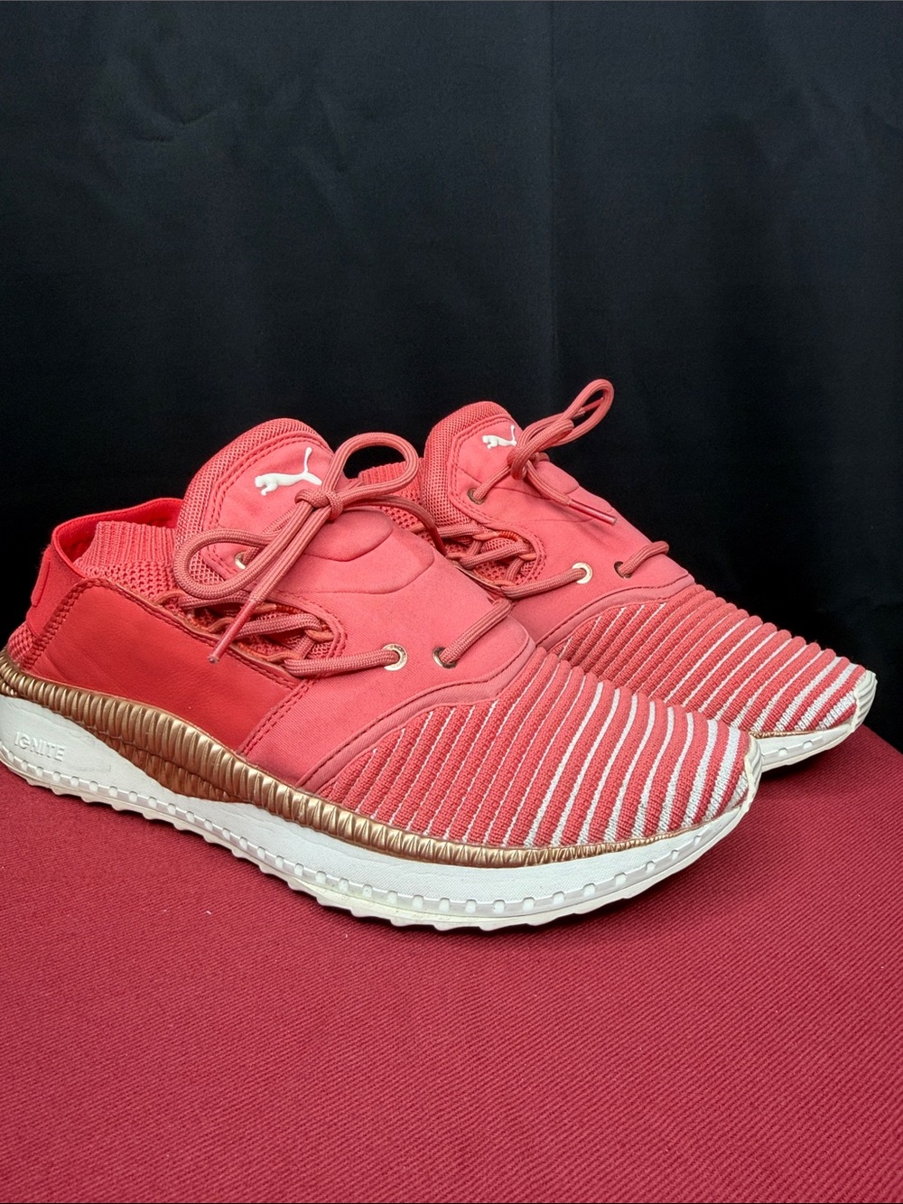 Puma Womens Tsugi Shinsei Running Shoes 365491 07 Lace Up Low Top